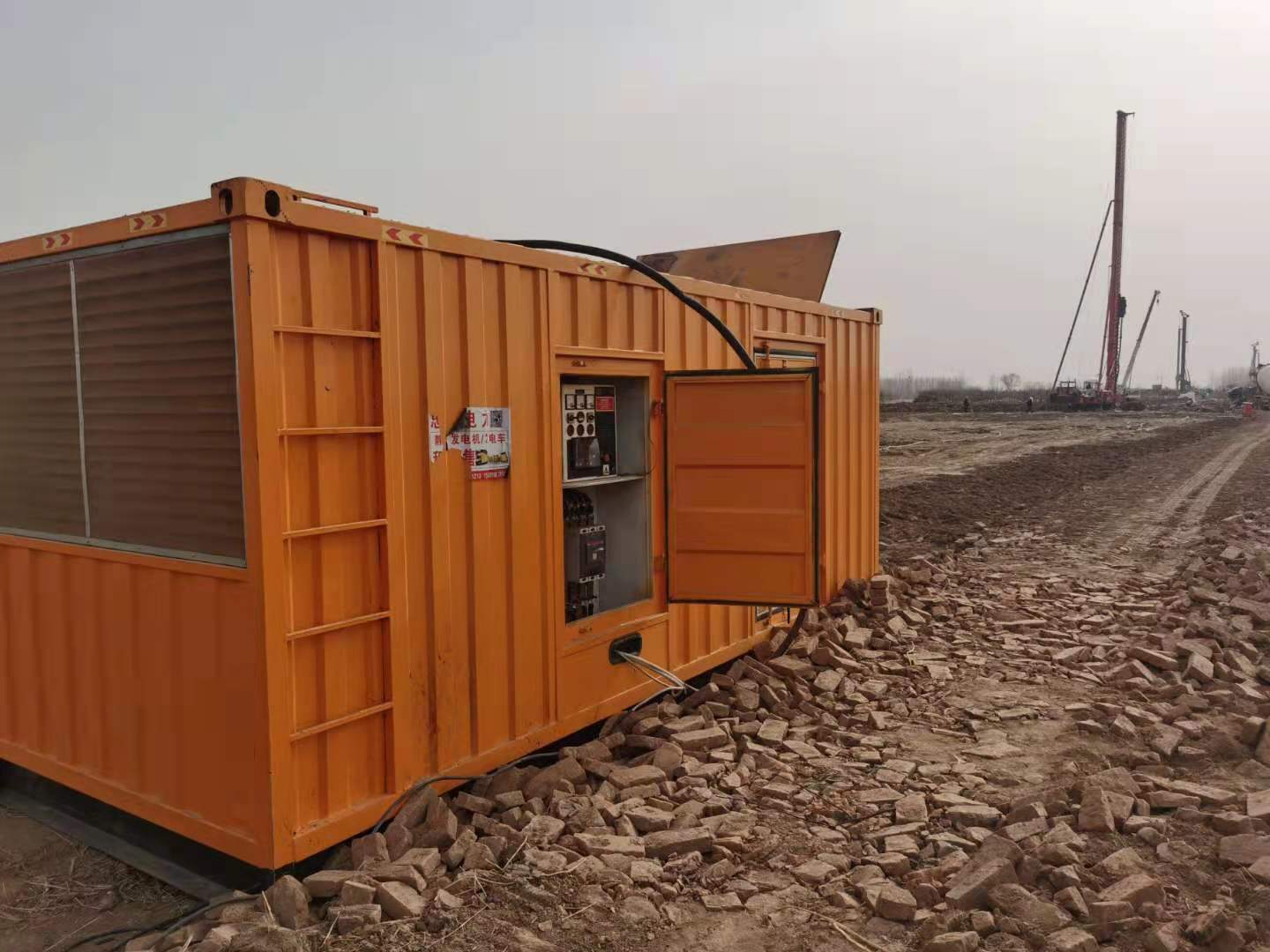 梁山发电车租赁-柴油发电机组的安装须知